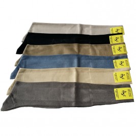 6 PAIA CALZE COTONE FILO DI SCOZIA CHIFFON LUNGO CHIARO